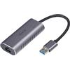 TERRAMASTER USB A TO 2.5G (TMUAE2500), Dongle LAN USB 3.0 Gigabit, Connessione di rete LAN cablata per NAS, Mac OS, Linux, Windows, retrocompatibile su 2.5G, 1G, 100Mbps, Ideale per NAS TERRAMASTER