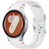 ANBEST Cinturino in Silicone per Samsung Galaxy Watch 7 6 5 Cinturino 40mm 44mm, Braccialetto di Ricambio No Gap con Linea Decorativa Intrecciata per Galaxy Watch 6 Classic 43mm 47mm/Galaxy Watch FE