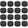 QUARKZMAN 16 Pezzi Piedini Isolamento Monofaccia Per Altoparlanti, 10mmx5mm Base Antiscivolo In Schiuma Assorbimento Urto Piedistallo Amplificatore Supporto Per Altoparlanti, Nero