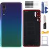 YHX-OU 6.1'' Copribatteria Adatto per Huawei P20 PRO Sostituzione della Cover Posteriore + Strumento di Installazione (Aurora Blue)