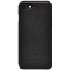 Porter Riley - Custodia in Pelle per iPhone SE 2022/20 E iPhone 8 / iPhone 7. Custodia Posteriore Sottile in Vera Pelle Premium (Nero)