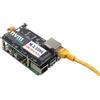 ZDE ZP593 PCIe to 2.5G Ethernet Network Port PCIe to M.2 Key M NVMe SSD HAT Adapter Expansion Board 2.5GB 2.5GBE for Raspberry Pi 5 Support M.2 NVMe 2230 2242 2260 2280 SSD