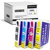 Cocadeex - Cartuccia di inchiostro vuota ricaricabile per inchiostro 29XL, per XP-235 XP-245 XP-247 XP-255 XP-332 XP-335 XP-342 XP-345 XP-355 XP-352 XP-430 XP-432 XP-435 XP-442 XP-455 Stampante