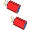 Hatuge Adattatore da Lightning a USB, cavo OTG USB 3.0 certificato MFi per iPhone 14 12 11 XS XR X SE 8 7 6 5 iPad per collegare lettore di schede, tastiera, mouse, pianoforte, chiavetta USB