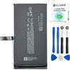 ELLENNE Batteria per Apple iPhone 14 da 3279mAh con Kit Cacciaviti | Batteria per iPhone 14 da 3279mAh - Nuova con Kit attrezzi per lo smontaggio