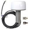 Maswell Antenna esterna GPS marino, 1575.42MHz 42±2dB, SMA con adattatore TNC BNC, compatibile con nmea 0183 Garmin GPSMAP MAP NavTalk StreetPilot Furuno Matsutec Trimble Encoder Fishfinder Echolot