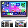 Ohradio Autoradio Android 15 per Toyota Auris 2006-2011 4GB+64GB Stereo Auto 2 Din Wireless Carplay Android Auto 10 Pollici Touchscreen con GPS WiFi FM/RDS 32EQ Retrocamera MIC