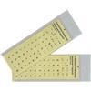 QinKAzhsiba 2 PZ Francese Tastiera Adesivi Sfondo Trasparente con Letteratura Bianco/Nero per Computer Portatile Tastiera Tasti PVC Francese Tastiera Film