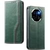 FANFO Custodia per Blackview Shark 6 5G, Cover Wallet in PU Pelle Durabile [Standard Business], Protezione Completa, con Funzione Stand e Chiusura Magnetica.- Green