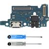 MMOBIEL Connettore Dock Compatibile con Samsung Galaxy M51 2020 - Presa di Ricarica USB C - Audio Jack/Microfono/Antenna di Ricambio - Incl. Cacciaviti