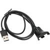 Akozon Cavo di Ricarica 'orologio, Caricabatterie Runner USB per Runner2 Adventurer 3.3ft NeroCaricatore Sostitutivo Cavo di Ricambio para Reloj Nero