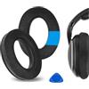 Geekria Sport Cooling-Gel Cuscinetti auricolari di ricambio per Razer Kraken Pro V2/ 7.1 V2/ Stormtrooper Limited Edition/Pro V2 Pewdiepie Edition, Parti di riparazione con guida video (Nero)