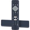 Snrigw BRC0884301/01 Telecomando di ricambio compatibile per Philips TV 24PFS6855/12 32PFS6805/12 32PFS6855/12 43PUS6504/12 43PUS6504/62 43PUS6554/12 58PUS12 6504/12 65PUS6554/12 70PUS6504/12