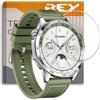 REY Pellicola salvaschermo per Huawei Watch GT 4 41mm, Vetro temperato, di qualità Premium