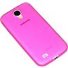 doupi UltraSlim Custodia per Samsung Galaxy S4, Satinato fine Piuma Facile Mat Semi Trasparente Cover, Pink