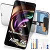 Atwist LCD Schermo per Samsung Galaxy A22 5G LCD Display per Galaxy A22 5G Schermo LCD Touch Screen Digitizer per Samsung A22 5G A226 SM-A226B SM-A226B/DS Vetro Full Assemblaggio