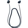 kwmobile Laccetto Portauricolari Compatibile con Anker Soundcore Space A40 - Cordino Porta-Cuffie in-Ear - Laccio Blocca-cuffiette Blu Scuro
