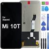 iYAiYO Schermo LCD Display Digitalizzatore Touch Screen Ricambio Compatibile con Xiaomi Mi 10T/Mi 10T PRO M2007J3SY, M2007J3SG, M2007J3SP, M2007J3SI, M2007J17C Schermo Completo con Strumenti-Nero