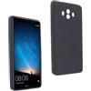 REY Cover in Gel TPU Nera per Huawei Mate 10, Ultra Sottile 0,33 mm, Morbido Flessibile, Custodia Silicone