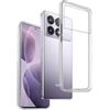 REY Cover in Gel TPU Trasparente per XIAOMI REDMI K70 - REDMI K70 PRO - POCO F6 PRO 5G, Ultra Sottile 0,33 mm, Morbido Flessibile, Custodia Silicone