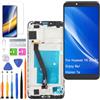 HLYGZX Display di ricambio originale per Huawei Y6 2018 LCD, per display Honor 7a Touch Digitizer Assembly Kit parti di riparazione (nero con cornice)