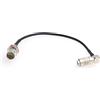 HangTon - Cavo adattatore SDI femmina BNC a DIN 1.0/2.3 Mini BNC per Blackmagic Camera Monitor (15 cm, angolo retto DIN 1.0/2.3 a BNC)