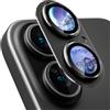 CloudValley per iPhone 16 /iPhone 16 Plus Fotocamera Lens Protector, [AR+AF 98% di Trasmittanza] Ultra-HD vetro Temperato, Metallo Schermo Lente Protettiva,Nero