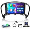 VECHTEL 6G 128G VECHTEL 9 Autoradio Bluetooth per Nissan Juke J15 2010-2019/ YF15 Infiniti ESQ 2011-2017 Carplay Android Auto,DSP EQ,Wifi GPS Navi,RDS/FM Radio 2 din con Retrocamera AHD