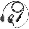 SUNDELY® Auricolare auricolare auricolare per Motorola Radio DP2400e DP2600e DP3441 DP3661e DEP570 DGP5050e MTP3000 XPR3300e XPR3500 XiR E8600 MotoTRBO con microfono PTT a forma di G gancio gancio