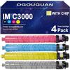 OGOUGUAN IM C3000 C3500 Cartuccia Toner per Ricoh IMC3000 IMC3500 842251 842252 842253 842254 per Savin Lanier IMC3000 IMC3500 Stampante (4-Pack)