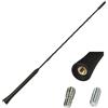 tomzz Audio 1200-014 Sostituzione auto asta corta tettuccio antenna asta 41cm M5/6 compatibile con VW Golf 4 5 6 7 Polo Passat UP Opel Astra Corsa Audi Dacia Hyundai Toyota Yaris Renault Clio Twingo