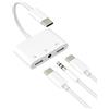 Aksenli Adattatore USB C a Jack Cuffie 3.5mm(3in1)per iPhone 16 15 Pro Max Caricatore Aux Audio Auricolari Cavo Sdoppiatore per Apple Compatibile per Samsung S25 S24 S23 S22 per iPad Type C Ricarica Converter