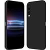 RankOne Custodia per HUAWEI P30 (6.1 Inches) Cover Morbida in Silicone TPU - Nero