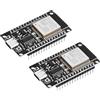 Heemol 2 pezzi ESP32 USB C con chip CH340 ESP32 NodeMCU Scheda di sviluppo ESP-WROOM-32, WiFi 2,4 GHz + microcontrollore Bluetooth