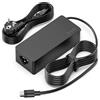 Etssembo Cavo Alimentatore USB C 65W Caricatore per Lenovo ThinkPad X1 Carbon T14 T15 T480 T490 T590 T580 E480 E490 E580 E590 E595 Yoga C740 720 730 720-13ikb 730-13ikb 910 Adattatore Caricabatterie