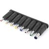 BOXOB Adattatore DC 8 Set di Connettori, Adattatore di Alimentazione con Spina Jack a Barilotto DC 5,5x2,1 mm Adattatore Femmina-Maschio Kit di Connettori per Monitor Webcam Router Mini PC Laptop