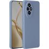 32nd Silicone Liquido Custodia Antiurto Slim Cover per Honor 200 Custodia Protettiva Compatta, Sottile e Resistente - Grigio