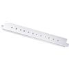 GeeekPi Traversa in alluminio da 25,4 cm con fori per viti preforati per armadi server DeskPi RackMate T0/T1/T2/TT