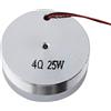 Yosoo Health Gear Vibrazione Altoparlante Rotondo Con Vibrazione Dei Bassi Forte, 50mm 2 Pollici Altoparlante Di Risonanza, Di Tutte Le Frequenze (4ω 25 Watt)