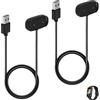 Ksywydu 2 Pezzi Caricatore Compatibile GTS 2/2e/2 Mini, GTR Mini/2/2e, Bip U, T-REX Pro,Pop,Pop Pro,Zepp E/Z, A918/1951/1968/2009/1935/1957,Cavo di Ricarica USB Interfaccia magnetica, 1M, Nero