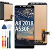 Yuxyiony Nuovo Schermo di Ricambio Per Samsung Galaxy A530 A530F A8 2018 A530F/DS Display LCD Riparazione Dello Schermo e Strumento di Ricambio Accessori