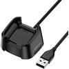 TECHGEAR Caricatore per Fitbit Versa 2 / Versa 2 SE, Sostituzione USB Cavo di Ricarica Caricabatteria Dock Adattatore per Fitbit Versa 2/Versa 2 SE Cardiaca & Tracker di attività fitness Smart Watch