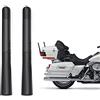 Bingfu Antenna Moto Fibra di Carbonio Albero Moto Antenna Radio Sostituzione Compatibile con Harley Davidson Street Glide 1989-2019 Touring Electra Road Glide Tour Ultra Classic