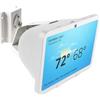 shinar Supporto da parete in metallo per Sh0w 8 (3a generazione) girevole fino a 360°, inclinabile -50°/+50° accessorio per Sh0w 8 di terza generazione con gestione dei cavi, (Bianco)