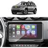 SKTU [2 pezzi Pellicola Protettiva per display compatibile con Renαult Duster Dacia 2022-2024 GPS Navigatore PET da 8 Pollici