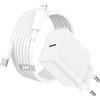 BLITEZZ 30W Caricatore USB C for iPhone 14/14/Pro/14 Pro Max/14 Plus/13/12/ 11/ SE/XR/X/XS Max/ 8/7 Plus, Caricabatterie USB C Rapido Carica Spina Adattatore Alimentatore Presa con 2m Cavo USB C Lightning