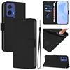 Generico Custodia Compatibile con MOTOROLA Moto G85 5G XT2427 XT2427-3 display schermo lcd 6.67 Cover Case matte Stand Flip Libro Magnetica Gel TPU Eco Pelle Protezione Portafoglio TASCHINI vano card (Nero)