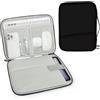 HOTMNTY 7,9-11 Custodia Protettiva Borsa Tablet, Borsa Portatile Tablet Sottile per 11 iPad A16, Air M3 M2, Pro M4, 10,9 iPad, Galaxy Tab A9+, Custodia Scomparto per Accessori, Nero, 1 Pezzo