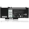 ASKC 51WH G5M10 Batteria di Ricambio per Dell Latitude E5450 E5550 Notebook 15.6 Series 8V5GX R9XM9 WYJC2 1KY05 7.4V 4-Cell