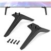OJTOJT Piedini di ricambio per TV LG TV, 2 pezzi di ricambio per LG TV, LG TV Base/Foot con viti, base per TV Legs per LG 49 50 55 pollici